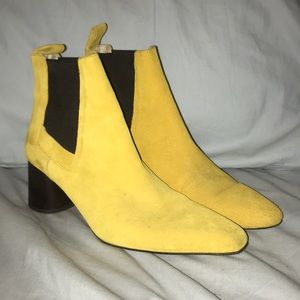 Mustard Yellow Zara Boots